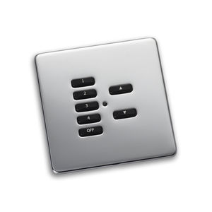 home automation system control keypad / for lighting / wall-mounted / wireless
