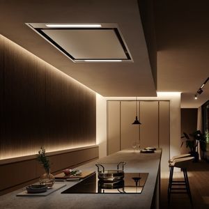 ceiling-mounted range hood