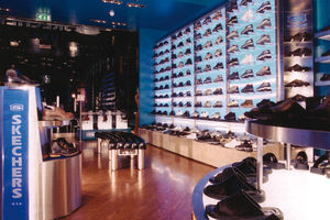shoe display rack