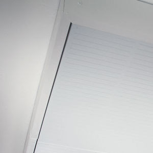 wall acoustic panel / mineral wool / metal / acrylic