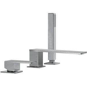 shower mixer tap / for bathtubs / metal / bathroom