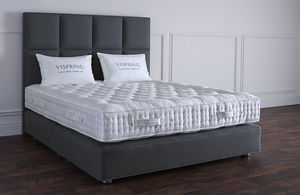 double mattress / pocket spring / 150x200 cm / cotton