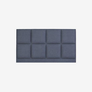 double bed headboard / contemporary / fabric / upholstered