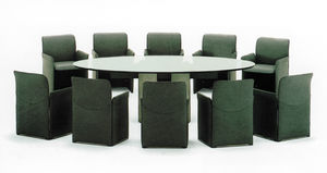 contemporary boardroom table
