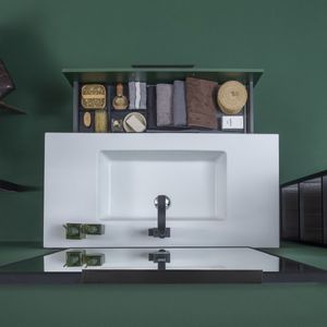 built-in washbasin