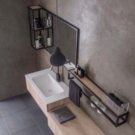 integrated washbasin