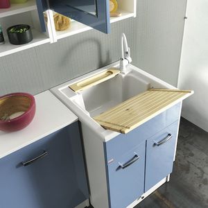 built-in washbasin