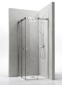 sliding shower screen / corner