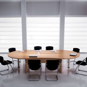 contemporary boardroom table