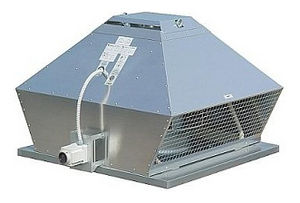 smoke extractor fan / roof / commercial / galvanized steel