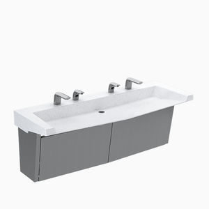 wall-mounted washbasin