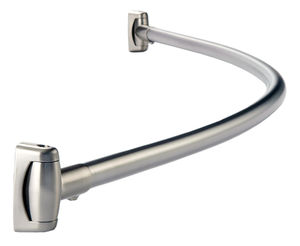 stainless steel shower curtain bar
