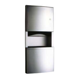 built-in paper towel dispenser 1