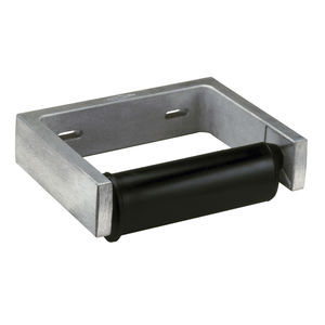 wall-mounted toilet roll holder / aluminum / ABS / commercial