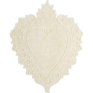 contemporary rug / plain / silk / hand-tufted