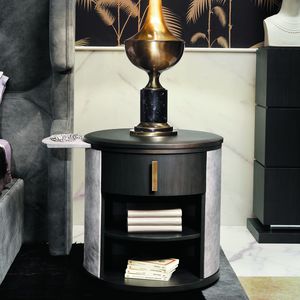 traditional bedside table