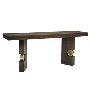 traditional sideboard table / wooden / rectangular