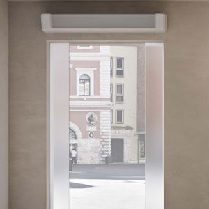 wall-mounted air curtain
