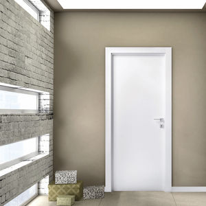 interior door / swing / wooden / acoustic