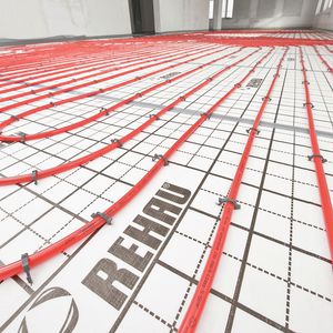 hot water underfloor heating