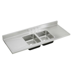 double kitchen sink