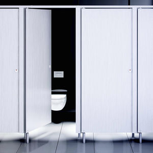 public washroom toilet cubicle