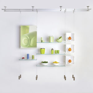 hanging shelving system