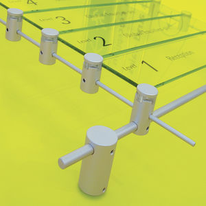 wall-mounted signage plate