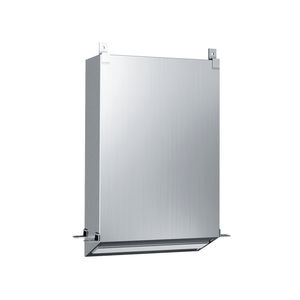 built-in paper towel dispenser