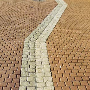 stone drainage channel