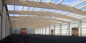 glue-laminated wood beam
