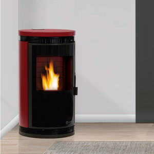 pellet heating stove
