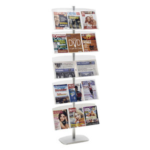 contemporary magazine rack