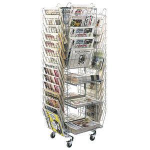 commercial newspaper rack
