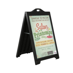 free-standing display panel
