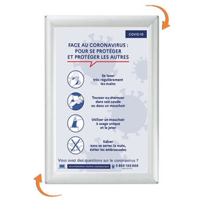 wall-mounted display panel