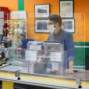 desk mounted office divider