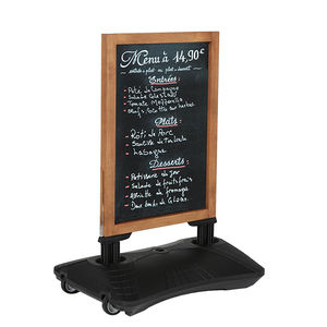 restaurant display panel