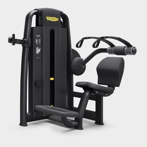 abdominal crunch weight training machine