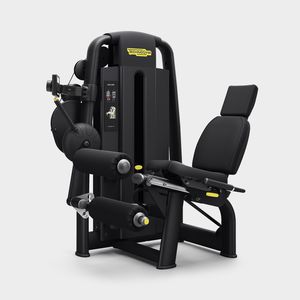 leg curl weight training machine
