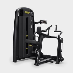 back extension weight training machine