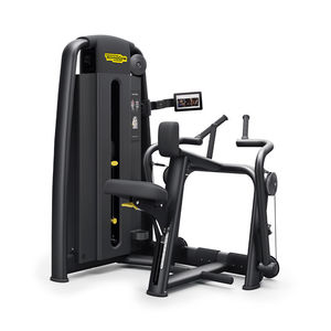 back extension weight training machine