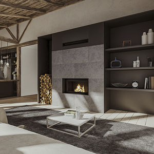 wood-burning fireplace 1