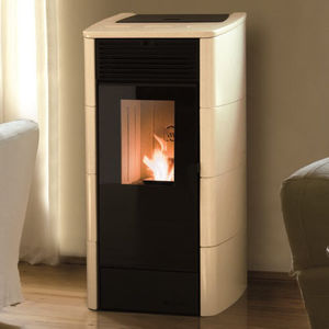 pellet heating stove