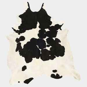 contemporary rug / patterned / cowhide / rectangular