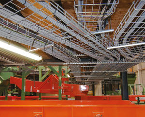 galvanized cable tray / stainless steel / wire mesh