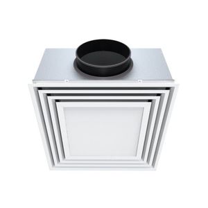 ceiling air diffuser / suspended / square / rectangular
