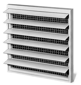 plastic ventilation grill