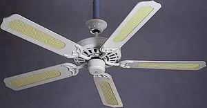 ceiling fan / industrial / metal