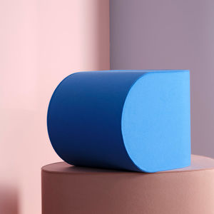 contemporary pouf